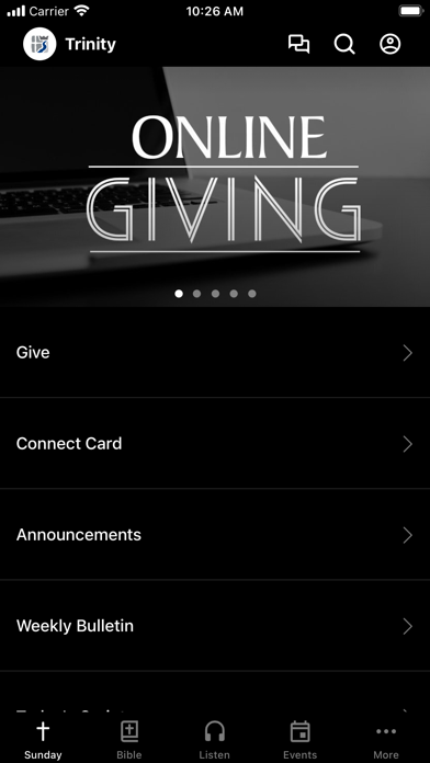 Trinity Church PCA Screenshot