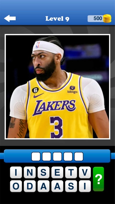 Whos the Player Basketball App Screenshot