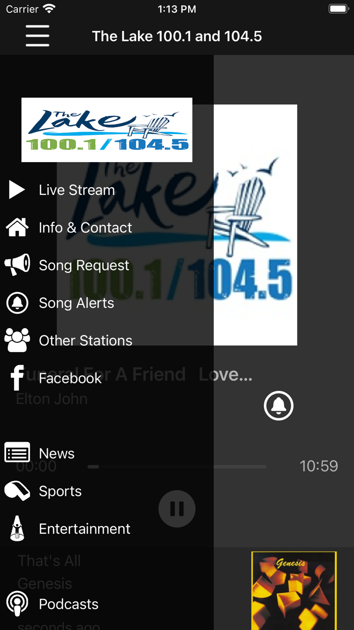 The Lake 100.1 and 104.5