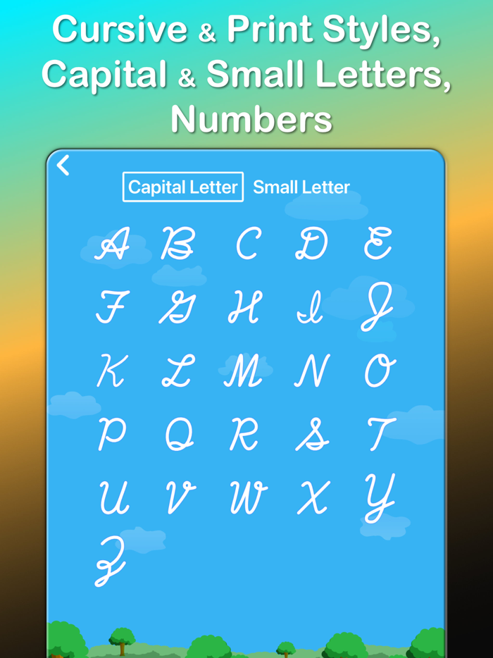ABC Alphabet Writing Worksheet