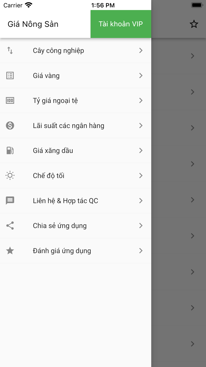 Giá Nông Sản Việt Nam