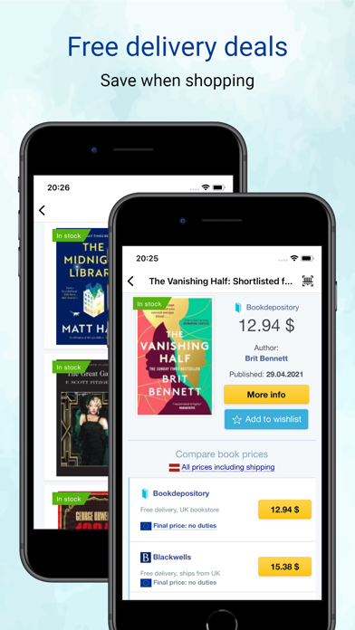 Bookstores.app: compare prices Screenshot 2 - AppWisp.com Bookstores.app: compare prices Screenshot 2 - AppWisp.com