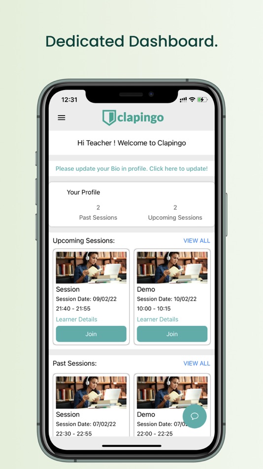 Clapingo Tutor App - 4.2 - (iOS)