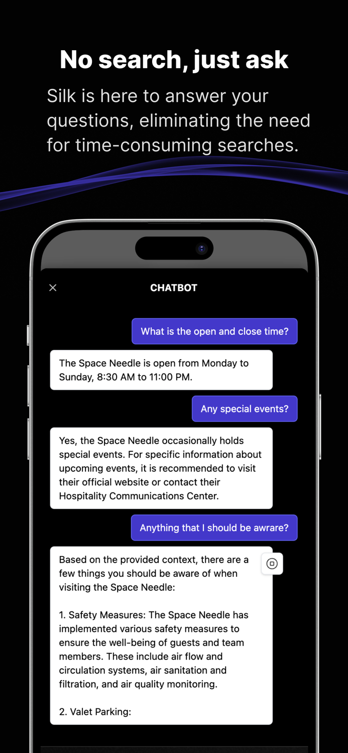 Silk AI travel assistant