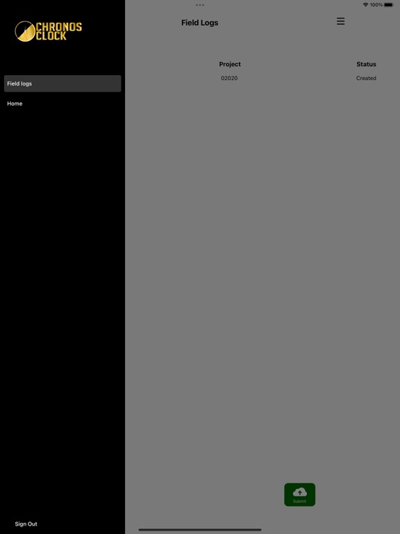 Chronos Clock App iPad screenshot 2 - Productivity app