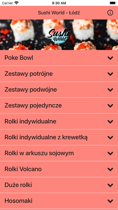 Sushi World - Łódź Screenshot