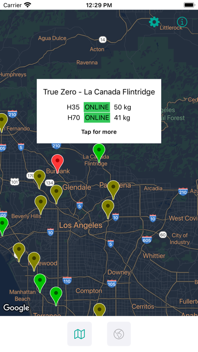 Hydrogen Stations USA Screenshot 3 - AppWisp.com Hydrogen Stations USA Screenshot 3 - AppWisp.com