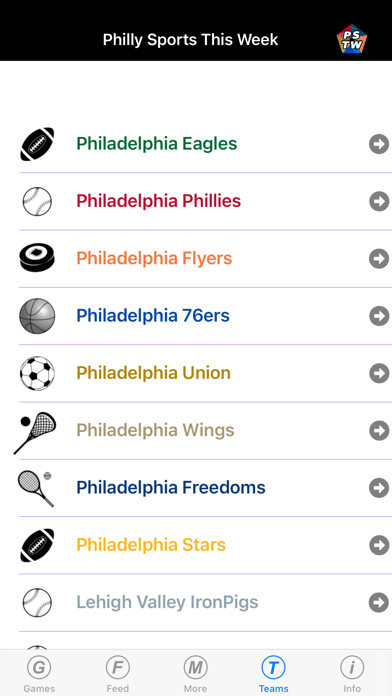 Philly Sports This Week Screenshot