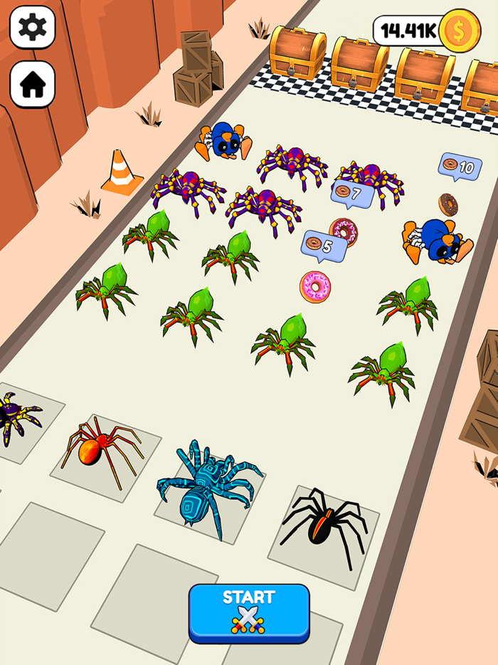 Merge Ants Underground Battle