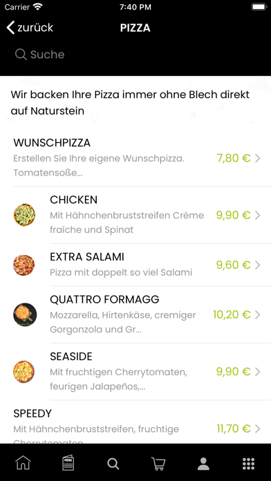 Foresta Pizza Screenshot