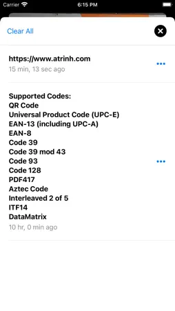 Code Scanner screenshot 4