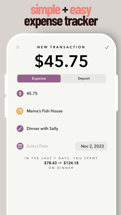 Envelope Budget App - Foodie