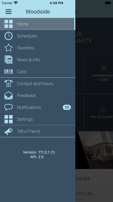 Club Woodside Screenshot