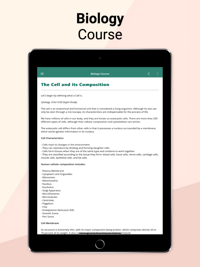 Biology Dictionary and Course