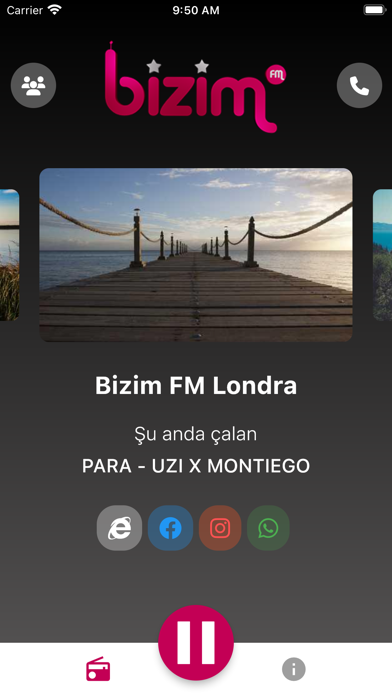 Bizim FM Londra Screenshot