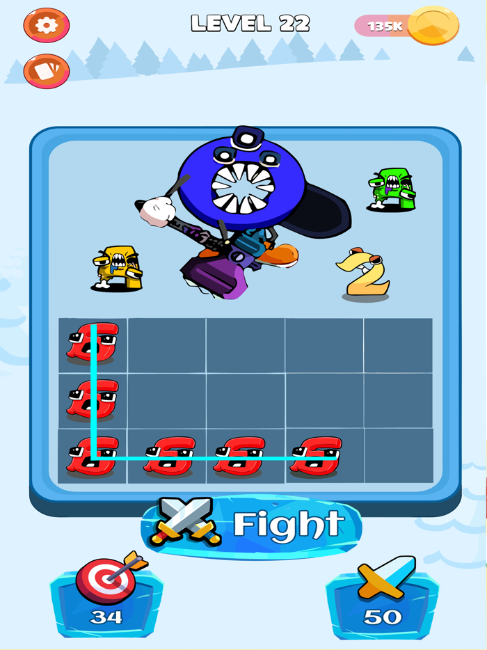 Alphabet Bullet Merge Run