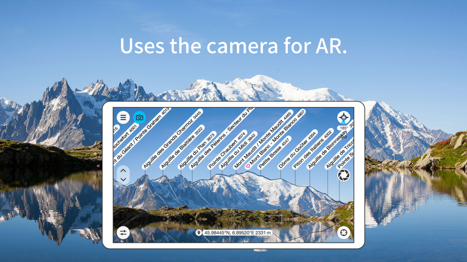 #1. PeakFinder (iOS) Podle: PeakFinder GmbH