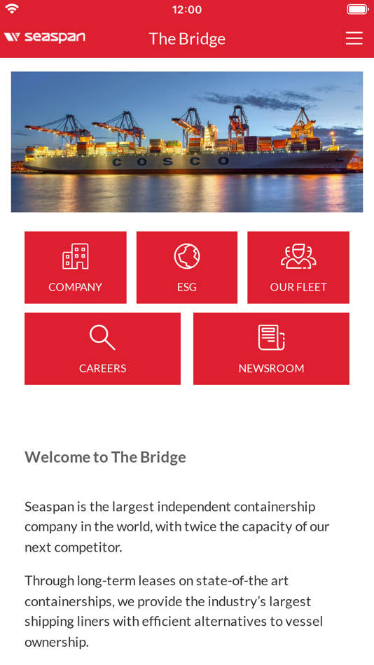 #1. The Bridge by Seaspan (iOS) 由: Seaspan Corporation