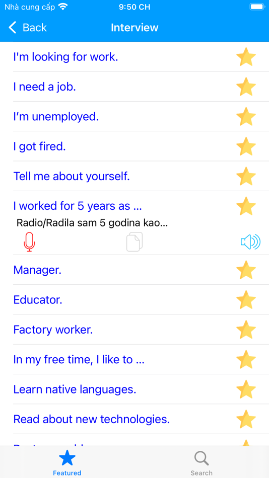 #4. Learn Serbian Language Offline (iOS) Podle: Duc Tang Van