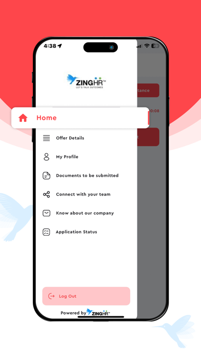 ZingHR Onboarding Screenshot