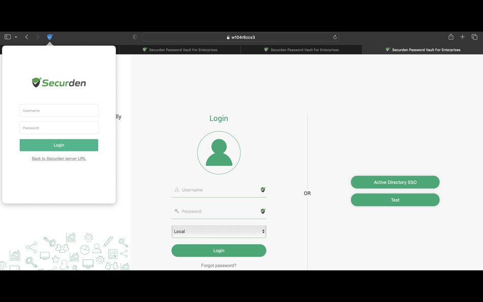 #2. Securden Extension for Safari (macOS) De: Securden Inc