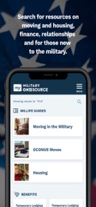 My Military OneSource screenshot #4 for iPhone