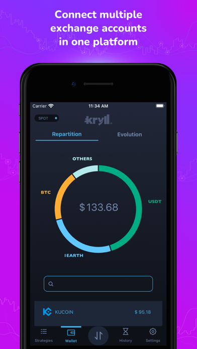 Screenshot #3 pour Kryll.io - Trade BTC & Crypto