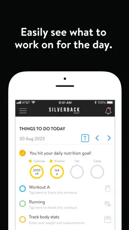 Game screenshot SILVERBACK Body App apk