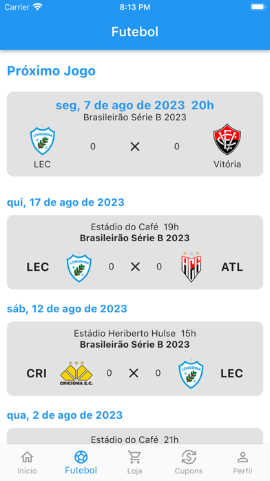 Sócio Tubarão App Screenshot