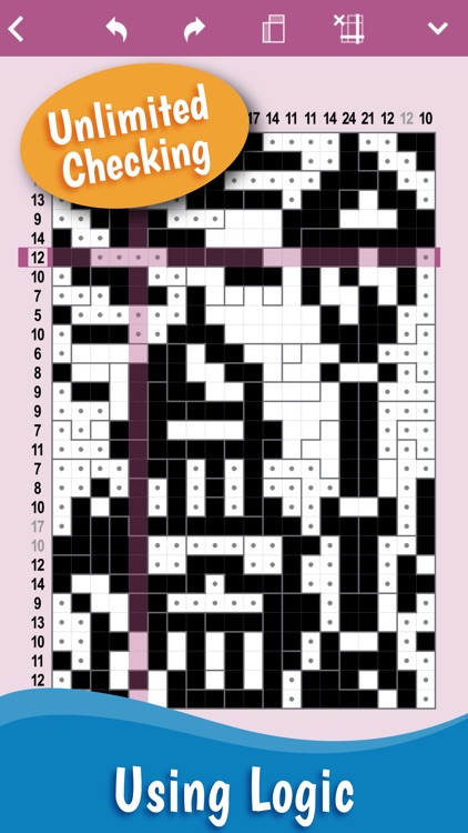 Cross-a-Pix: Nonogram Crosses