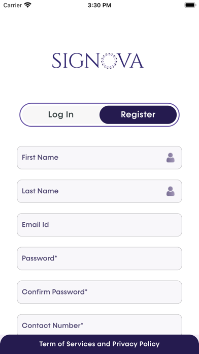 SIGNOVA Screenshot