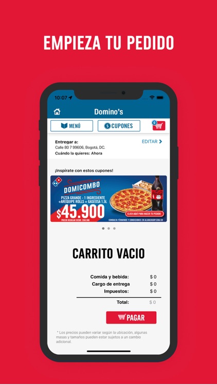 Domino's Pizza Colombia screenshot-3