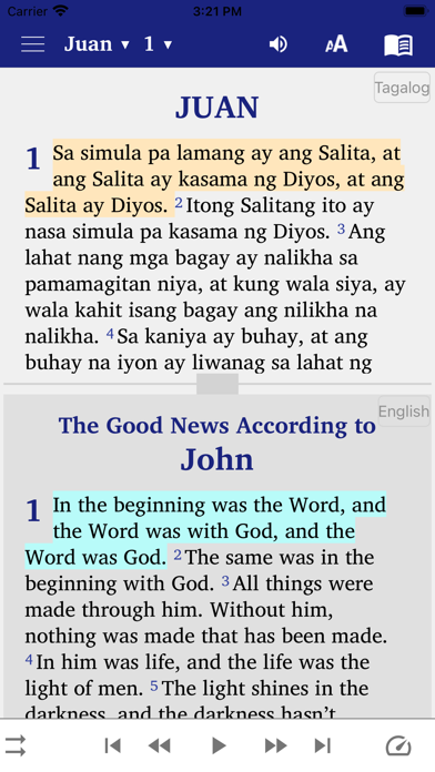 Tagalog English Screenshot