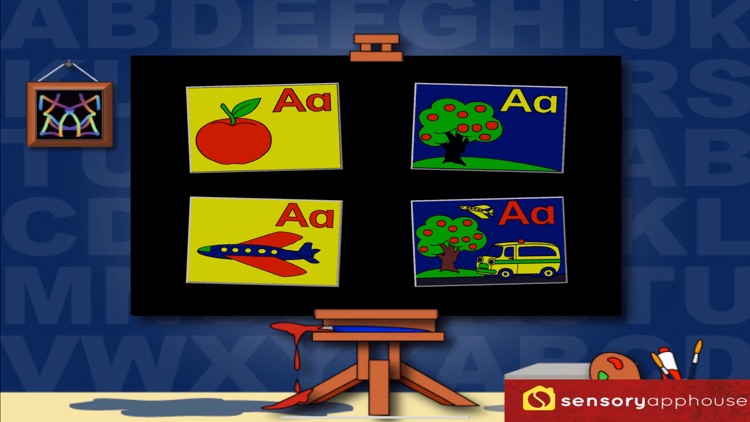 Sensory Alphabet Paint