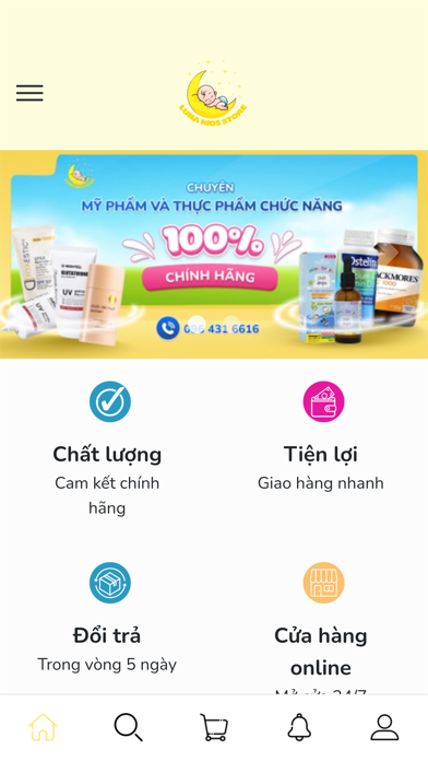 Luna Kids Store Screenshot