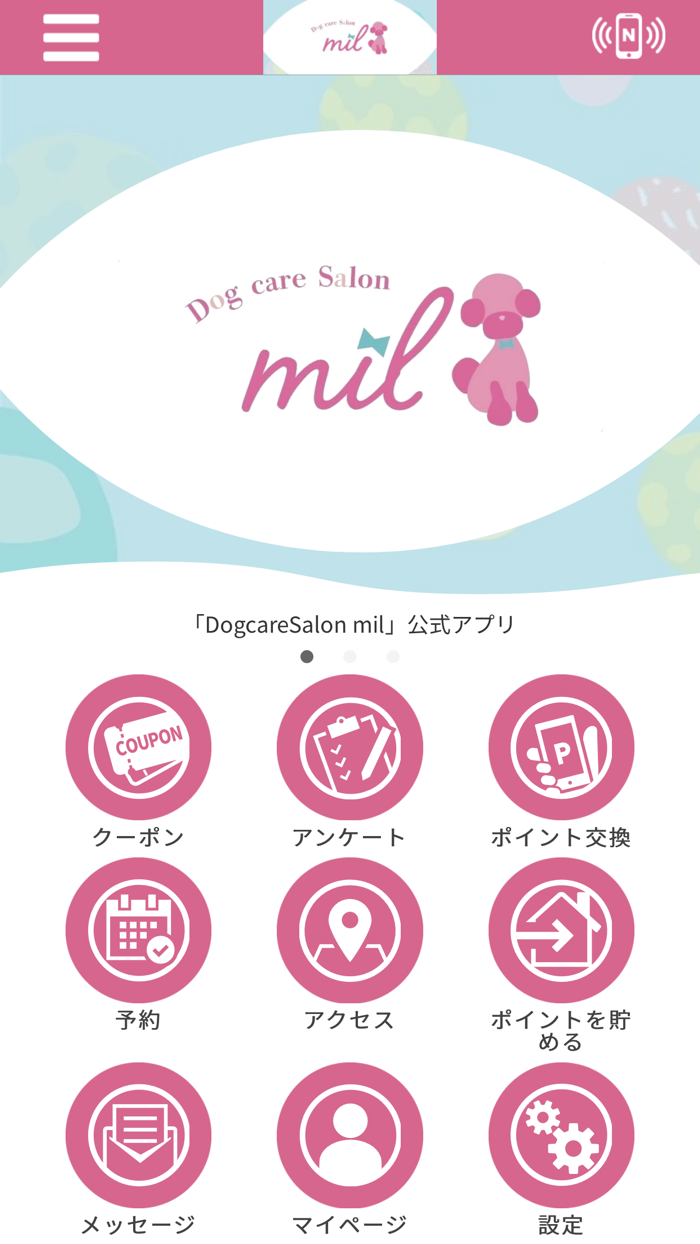 Dog care salon mil