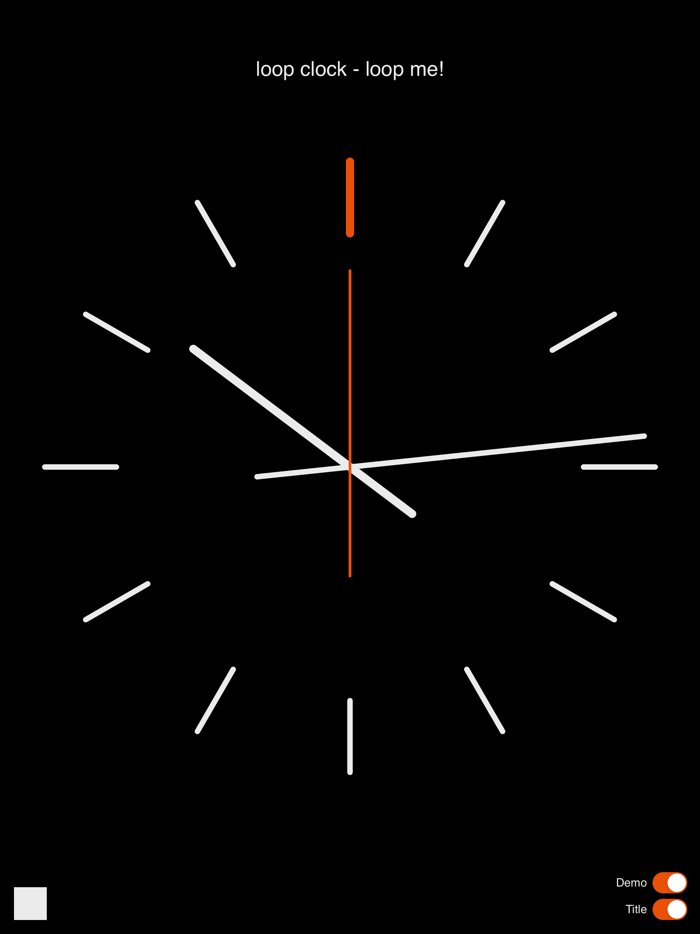 loop clock