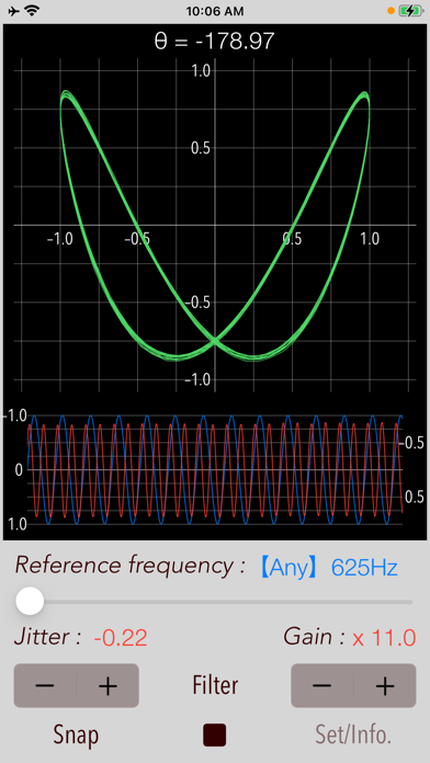 Sound Lissajous Meter screenshot1