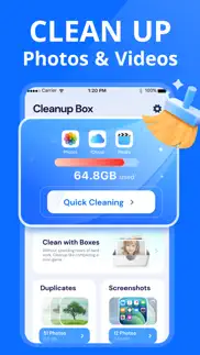 storage cleaner - cleanup box iphone screenshot 1