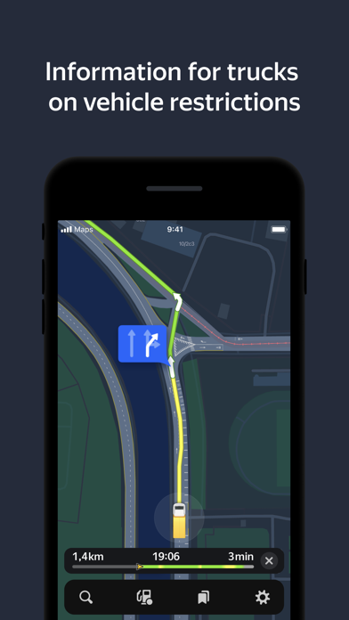 Yandex Navi – navigation, maps Screenshot