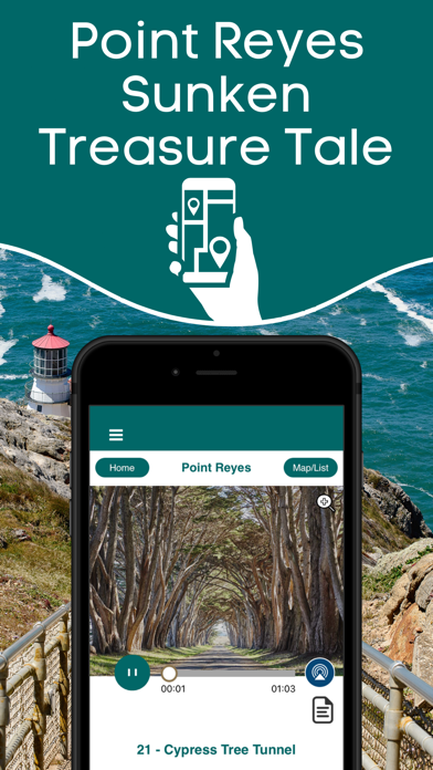 Point Reyes Audio Tour Guide Screenshot