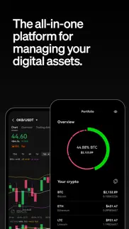 okx: buy bitcoin btc & crypto iphone screenshot 1