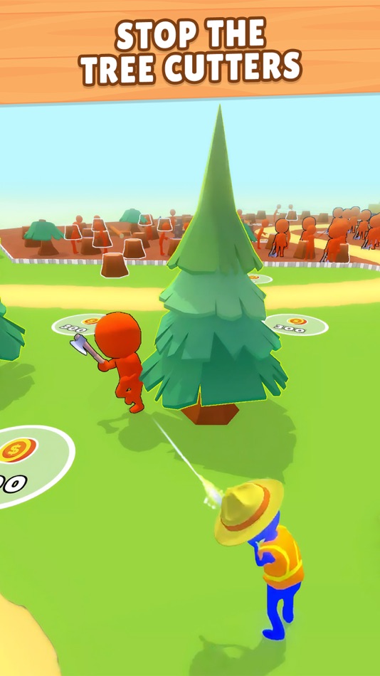 #1. Protect The Forest (iOS) Podle: Muzaib Ali