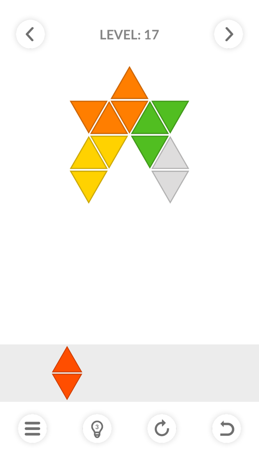 #4. Tangram Triangle (iOS) 由: Sergei Shendrikov