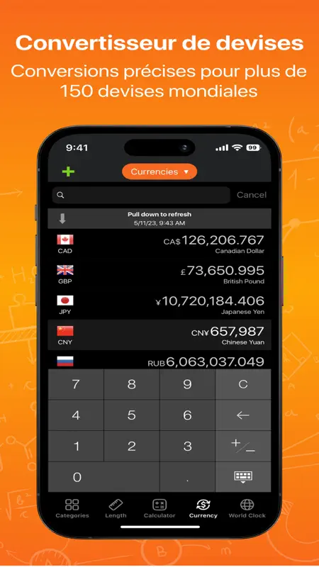 CalConvert: échange de devis screenshot 1 of 6