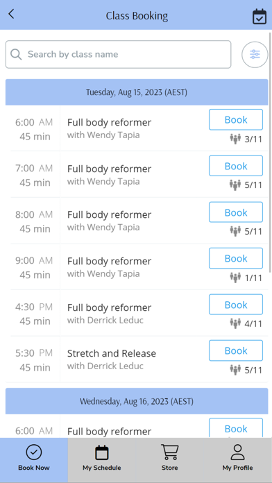 Ocean Studio Pilates Screenshot