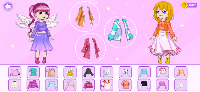 Chibi Dolls Makeover Dress Up