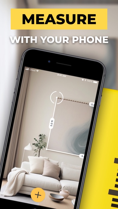 Tape Measure: AR Measuring Screenshot