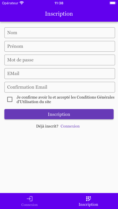 Agenda Notification Screenshot