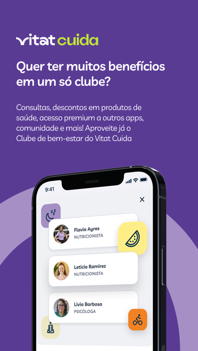 Screenshot #2 pour Vitat - Alimentação e Fitness